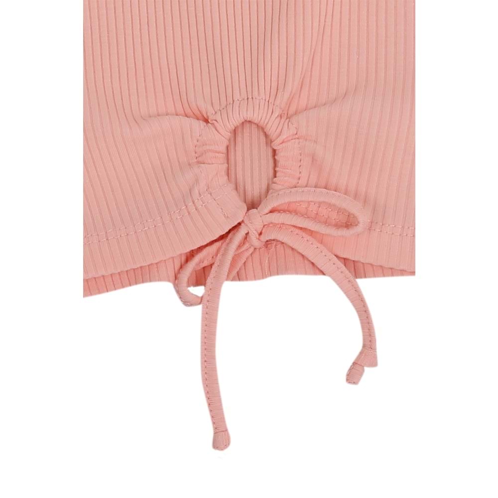 Kız Çocuk Sweat Beli Kurdeleli - Yavruağzı (128/152)