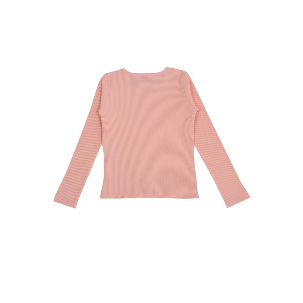 Kız Çocuk Sweat Beli Kurdeleli - Yavruağzı (128/152)