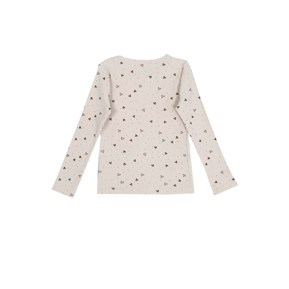 Kız Çocuk Sweat Taç Aksesuarlı - Taş (98/122)