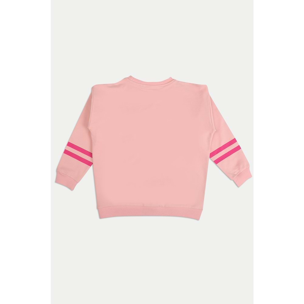 Kız Çocuk Tişört Barbie Armalı - Yavruağzı (128/152)