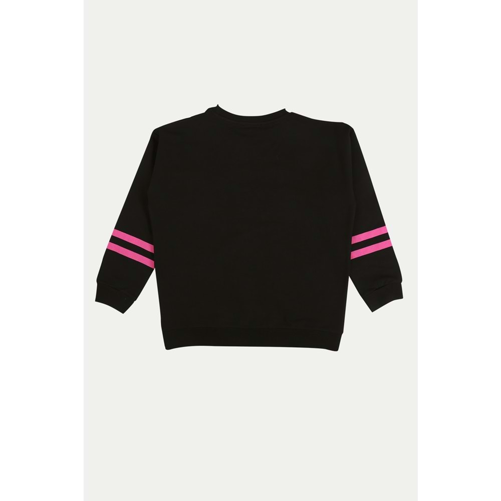 Kız Çocuk Tişört Barbie Armalı - Siyah (128/152)