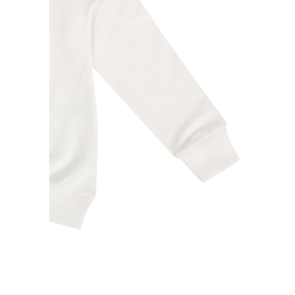 Kız Çocuk Tişört Barbie Nakışlı - Krem (128/152)