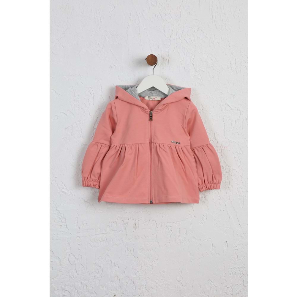 Kız Çocuk Hırka Barmy Metal - Gül Kurusu (86/110)