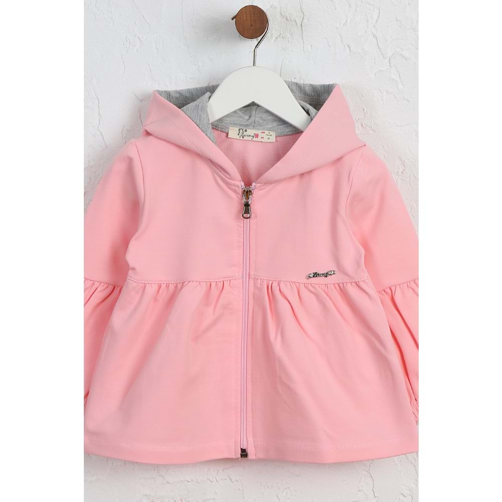 Kız Çocuk Hırka Barmy Metal - Gül Kurusu (86/110)