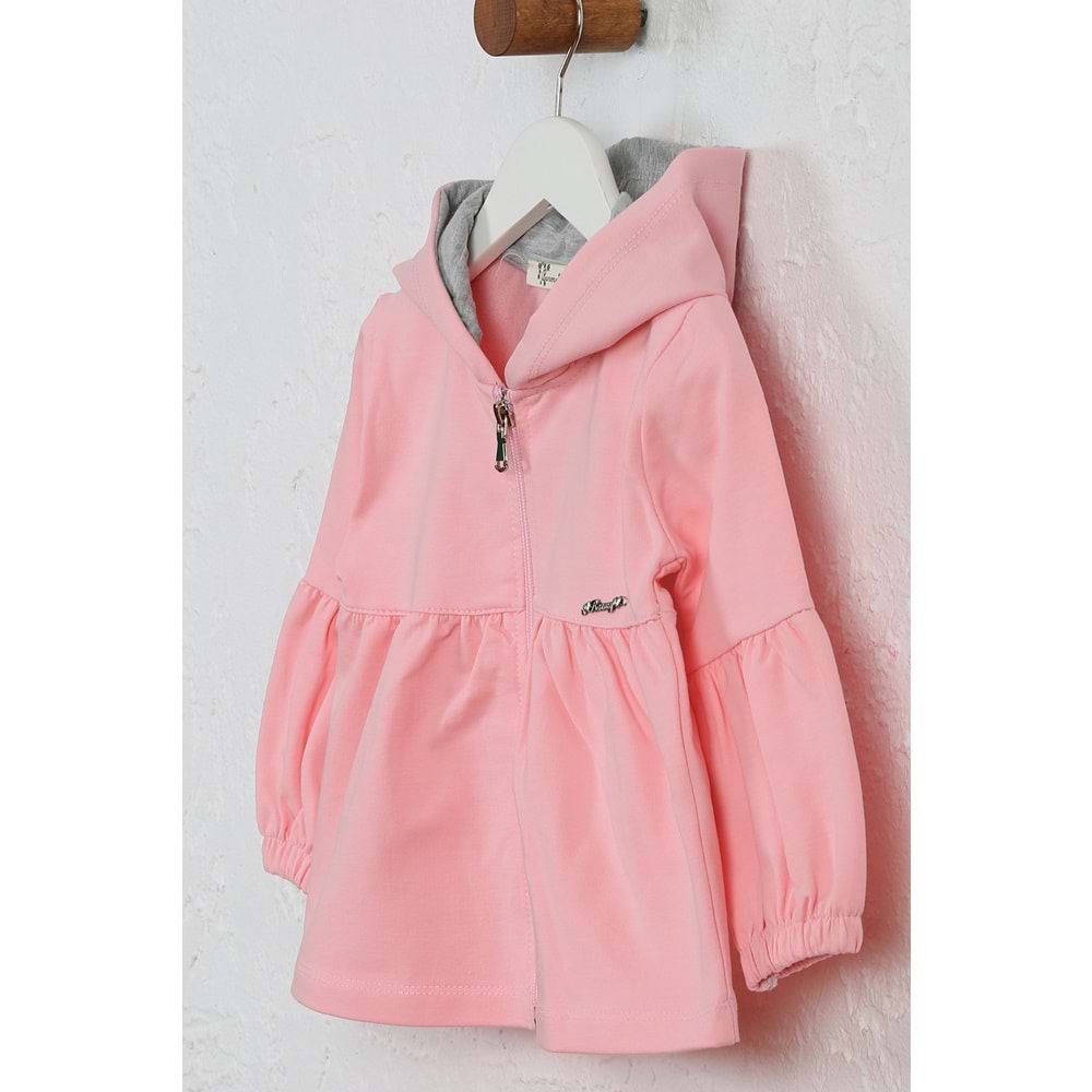 Kız Çocuk Hırka Barmy Metal - Gül Kurusu (86/110)