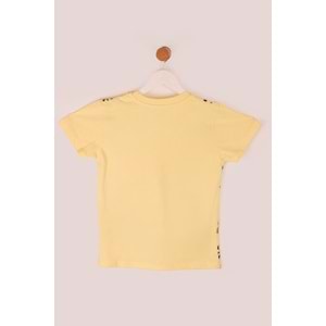 Erkek Çocuk Sweatshirt Trex Baskılı - Sarı (116/140)