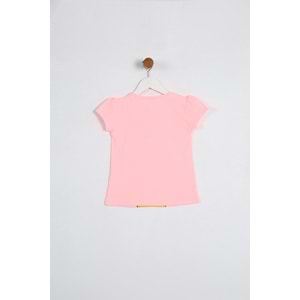 Kız Çocuk Tişört Daisy Duck Baskılı - Neon Açık Pembe (98/122)