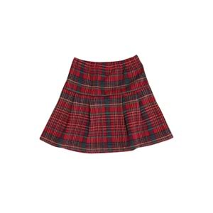 Kız Çocuk Etekli Takım Çift Kurdeleli - Krem (104/128)