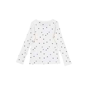 Kız Çocuk Sweat Taç Aksesuarlı - Krem (98/122)