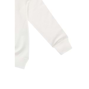 Kız Çocuk Tişört Barbie Nakışlı - Krem (128/152)