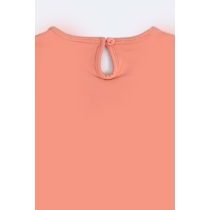 Kız Çocuk Elbise Barbie Baskılı - Gül Kurusu (116/140)