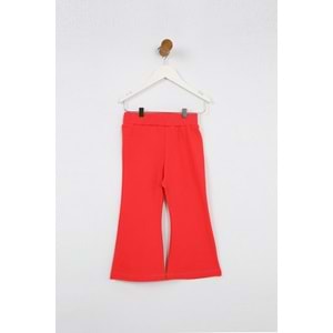 Kız Çocuk Pantolon - Barmy Kids - 23-24 Sonbahar/Kış - Açık Kırmızı - 98/122