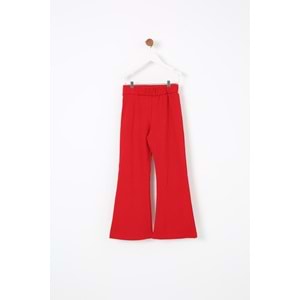 Kız Çocuk Pantolon - Koyu Kırmızı (128/152)