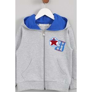 Erkek Çocuk Barmy Sport Armalı Eşofman Takımı - Gri (98/122)