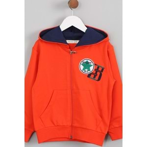 Erkek Çocuk Barmy Sport Armalı Eşofman Takımı - Oranj (98/122)