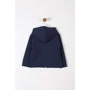 Kız Çocuk Hırka Fırfırlı - Lacivert (98/122)