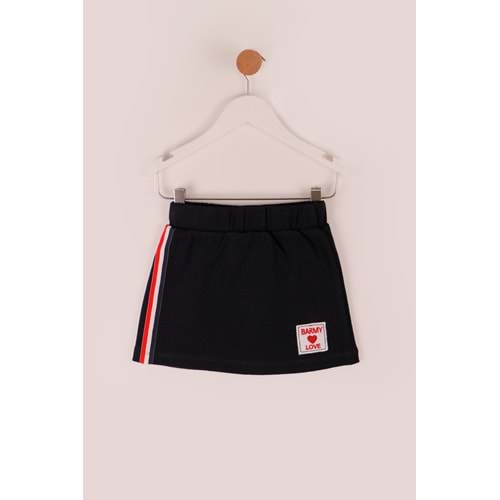 Kız Çocuk Etek Şeritli - Lacivert (98/122)