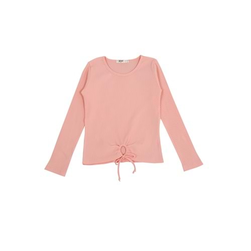 Kız Çocuk Sweat Beli Kurdeleli - Yavruağzı (128/152)