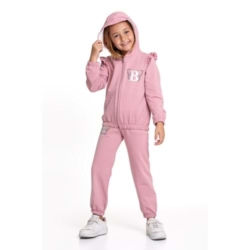 Kız Çocuk Takım B Baskılı - Lila (98/122)