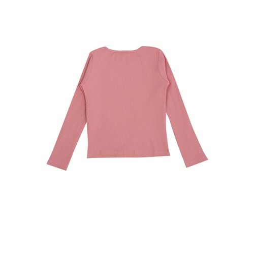 Kız Çocuk Sweat Beli Kurdeleli - Gül Kurusu (128/152)