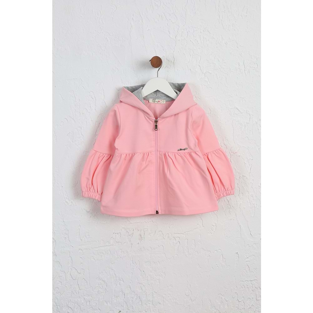 Kız Çocuk Hırka Barmy Metal - Yavruağzı (86/110)